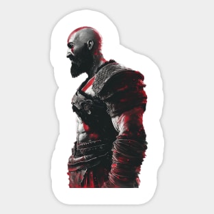 kratos Sticker